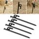 thumbnail image 5 of Paquete de 4 estacas multiusos resistentes para carpas, anclajes metálicos para toldos, piquetas para lonas 20 centímetros, 5 of 9