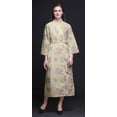 thumbnail image 4 of Bimba China Ivory Floral Rose & Ranunculus Kimono Bathrobe Women Printed Kimono Robe For Girls Crossover Robes Bathrobe For Girls L, 4 of 5