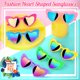 thumbnail image 5 of Gafas de Sol Infantiles GINMIC en Forma de Corazón Paquete de 24 para Fiestas, 5 of 7