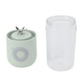 thumbnail image 2 of Presse-agrumes électrique USB 500ml, 6 Lames De Feuilles, Tasse De Mixeur Portable 1300mAh Pour Jus De Fruits, Milkshake, Lait De Soja, 2 of 14