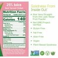 thumbnail image 3 of ALO Comfort Aloe Vera Juice Drink Watermelon and Peach 16.9 fl oz Pack of 4, 3 of 4