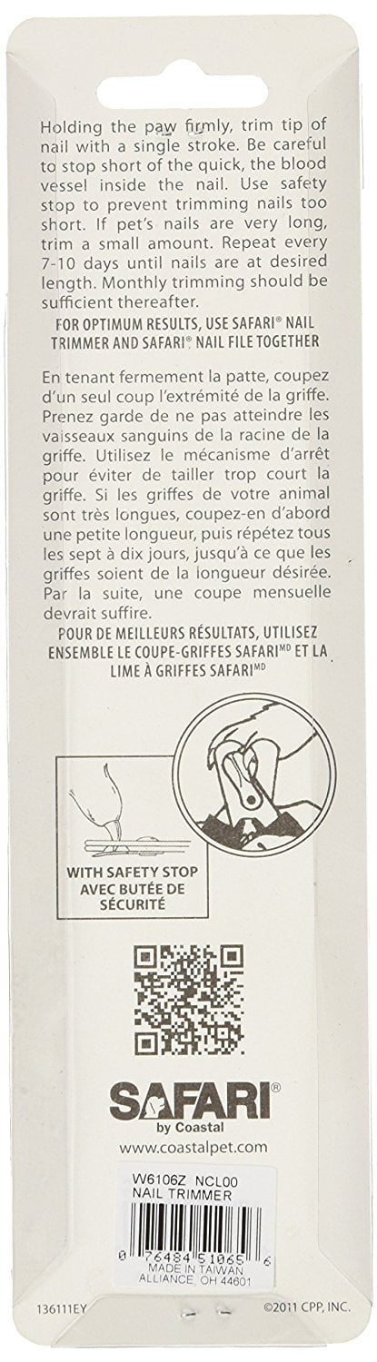 safari 770045 professional nail trimmer