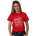 thumbnail image 4 of Hungry Humble Hustle Inspirational Men's Graphic T Shirt Tees Brisco Brands L, 4 of 6