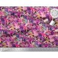 thumbnail image 2 of Soimoi Tissu en Coton Cambric Texture Multicolore Tissu Imprimé 1 Yard 56 Pouces de Large, 2 of 3