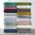 thumbnail image 5 of Great Bay Home Solid Velvet Plush Warm and Cozy Fleece Sheet Set (Full, Black), 5 of 7