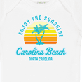 thumbnail image 4 of Inktastic Summer Enjoy the Sunshine Carolina Beach North Carolina Blue Boys or Girls Baby Bodysuit, 4 of 5