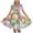 Pink A, variant on SGFCWSX Girls Short Sleeve Dress A-Line Crew Neck Easter Bunny Egg Print Casual Summer Dresses for Kids Pink Size 5-6 Years