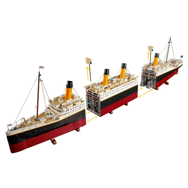 LEGO Icons: Titanic - 9090 Piece Building Kit [LEGO, #10294, Ages 18+] 