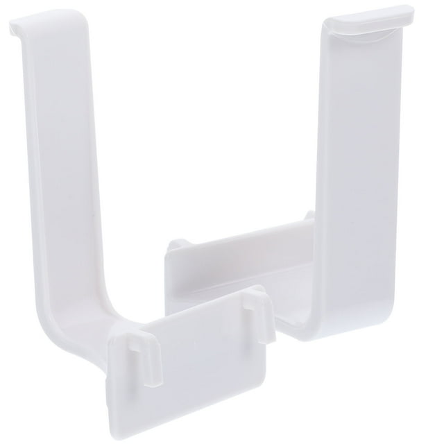 Miangastore Peg Board Organizer White 2Pcs 8X5.2X4cm Abs Reduce Bacteria Growth