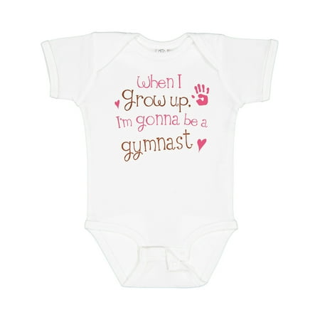 

Inktastic Gymnast Future Gift Baby Girl Bodysuit