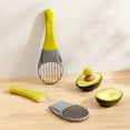 thumbnail image 3 of 3 in 1 Avocado Preps Tool Fruit Slicer Pit Remover Scooper Dishwasher Safe, 3 of 11