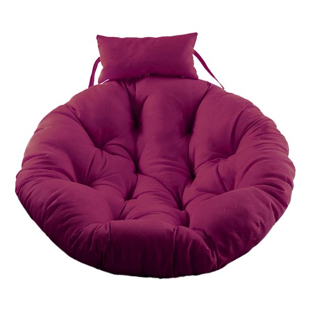 Cojín de columpio para silla de Hamaca, cojín de silla colgante, respetuoso con la piel, suave, para interior, exterior, balcón, patio Fivean unisex