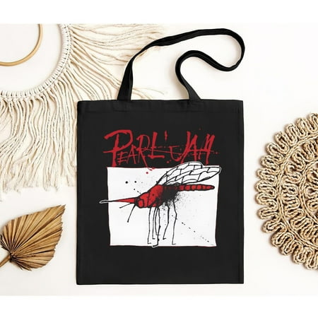 vintage Pearl Jam Red Mosquito Dark Matter World Tour 2024 Print Tote Bag-TH23074