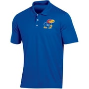 Men's Russell Royal Kansas Jayhawks Classic Fit Synthetic Polo