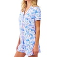 thumbnail image 4 of Set de pijama Zelbuck, pantalones cortos de playa Y2K Preppy Monkey para mujer, 4 of 5