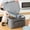 Gray, variant on SHIMELE Insulated Lunch Bag for Women | Leakproof Cooler Tote | Adjustable Shoulder Strap | Personalized Work Lunch Box | Double Compartment Picnic Bag
