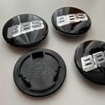 thumbnail image 1 of 4x Bbs Rm + Rs 70 Mm 3d Logo Emblem Wheel Center Hub Cover, 1 of 1