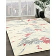 thumbnail image 3 of Ahgly Company Machine Washable Indoor Rectangle Contemporary Blanched Almond Beige Area Rugs, 2' x 3', 3 of 7