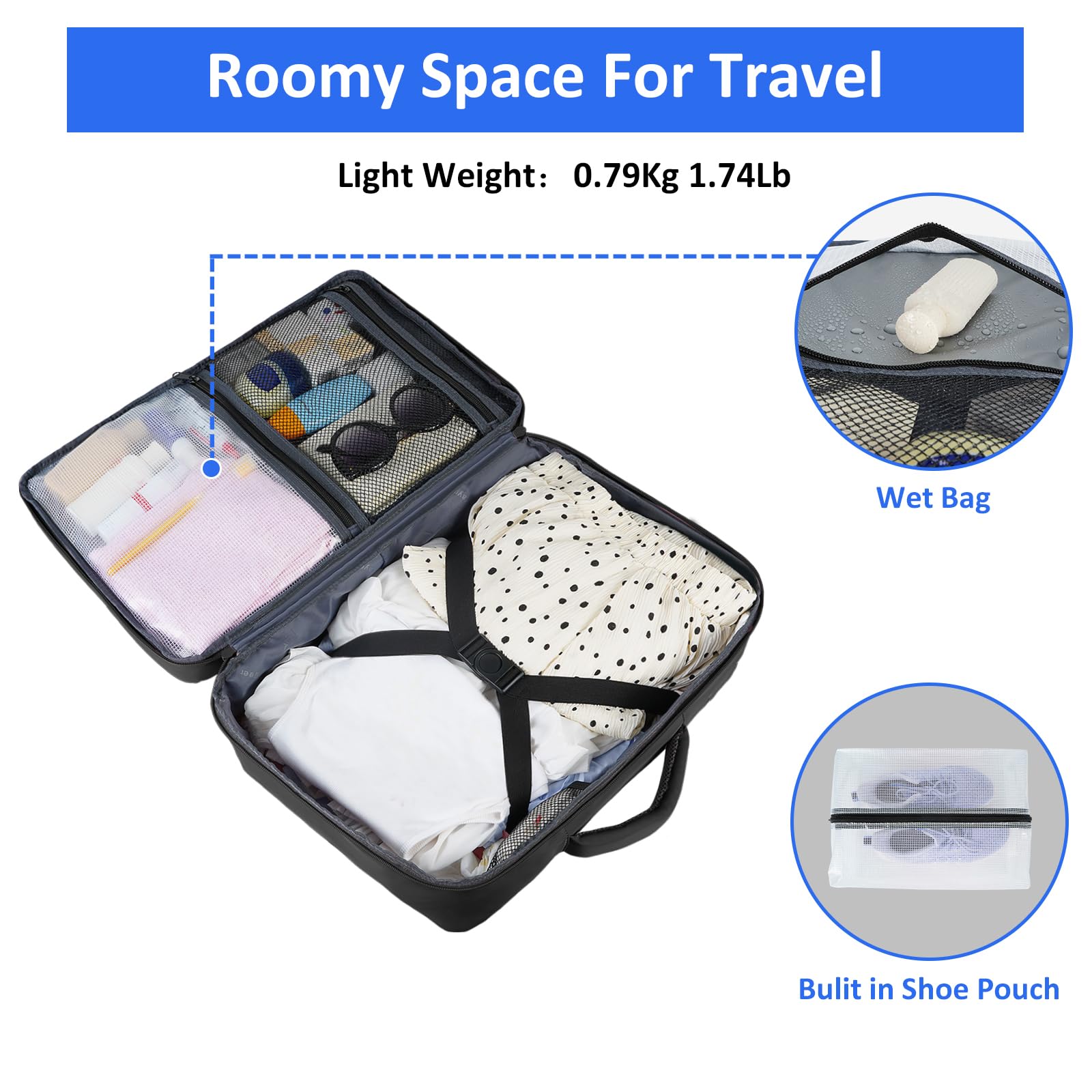 TAYGEER 35L Travel Laptop Backpack photo 3