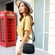 thumbnail image 3 of Bolso de mujer de moda, bolso pequeño, bolso de hombro portátil, multicapa, ligero, de nailon, tela Oxford, mini bolso cruzado, bolso de tela, 3 of 6