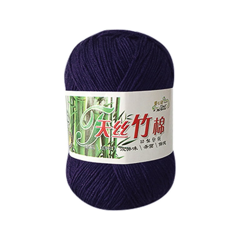 drpgunly Knitting & Crochet Supplies New Bamboo Cotton Warm Soft Natural  Knitting Crochet Knitwear Wool Yarn 50g B Cotton Yarn Cotton Yarn For  Crocheting Clearance 