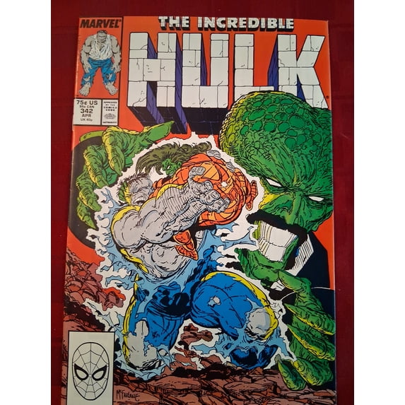 Incredible Hulk #342 Comic Book