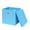Blue, variant on Blue Blue Fabric Storage Box, Foldable With Lid, Drawer Style For Home, Car, Closet, Toy Storage, Clothing Organization, 11.02X11.02X11.02In 1.04Lb