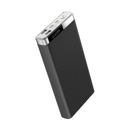 TechComm A19 USB and Type C 16000mAh Power Bank with 2 USB QC 3.0 High Speed Charging
