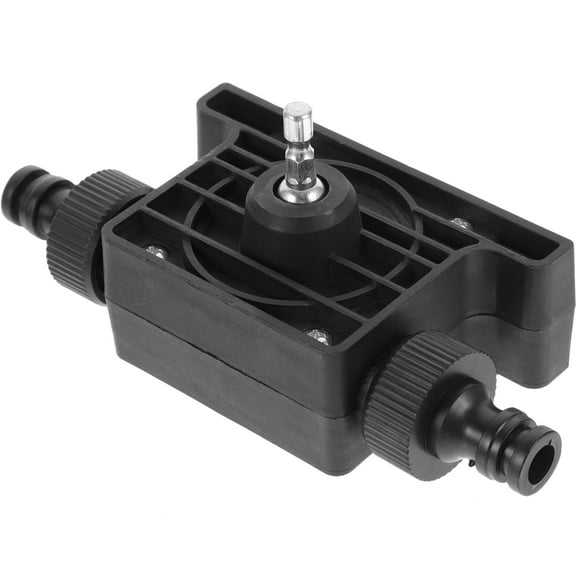 UPGRATOR Drill Water Pump Micro Pumping Pump Black Compact 1 Set 6.5x2.4x1.2in