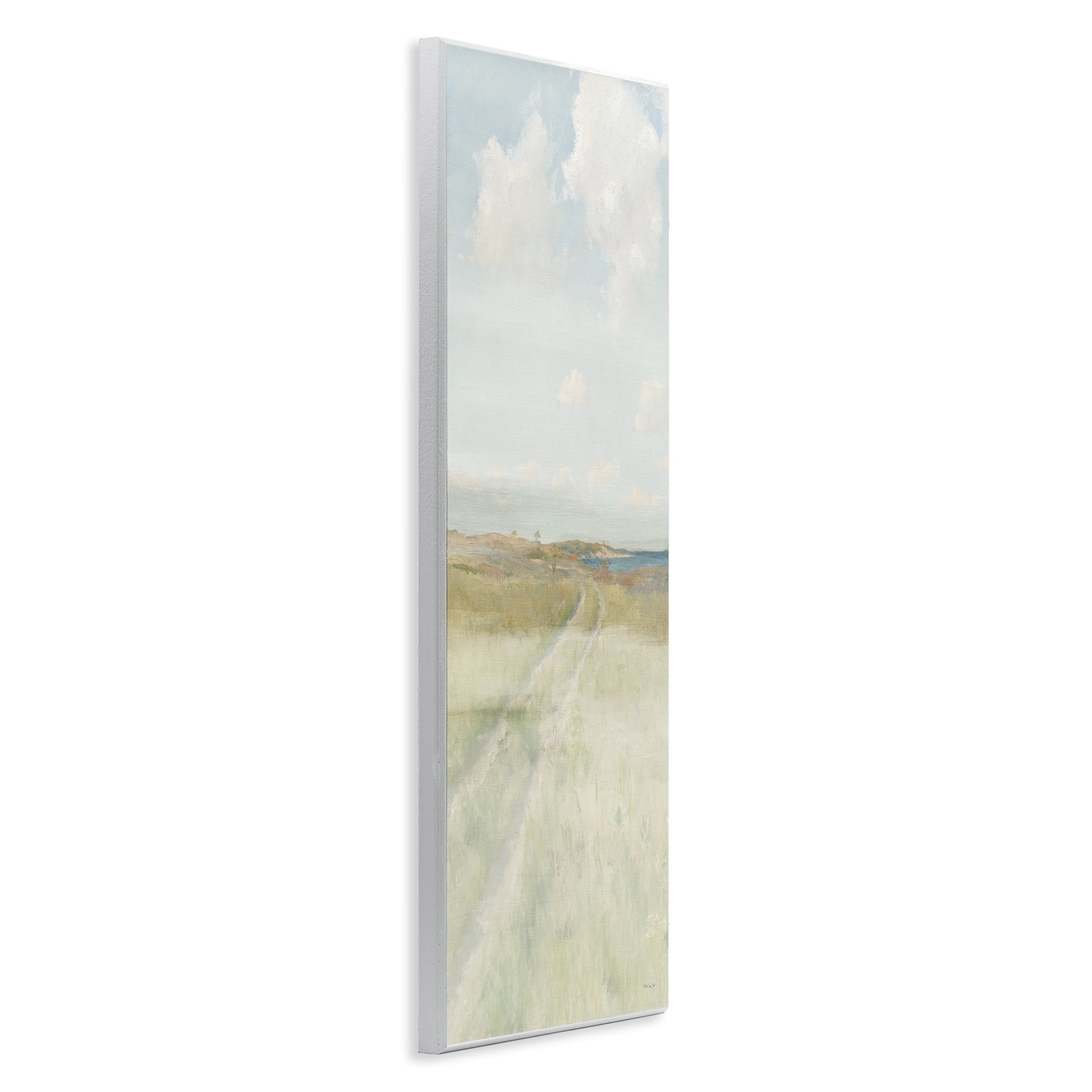 Stupell Industries Path To Beach Landscape Painting Unframed Art Print Wall Art, 7 x 17