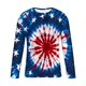 thumbnail image 5 of Blusas y camisas de manga larga con cuello redondo para hombre, estilo casual, estampado, cuello redondo, para fitness, deportivas, de licra., 5 of 5