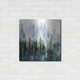 thumbnail image 3 of Luxe Metal Art 'Evening Treeline Sq' by Katrina Pete, Metal Wall Art, 24"x24", 3 of 8