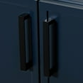 thumbnail image 3 of Ariel Kelly 60 Inch Double Sink Base Cabinet In Midnight Blue, 3 of 11