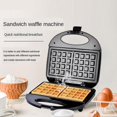 thumbnail image 1 of Heart pinch waffle press black LED display - 23.98 x 9.98 X 21.79 cm, 1 of 5