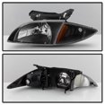 thumbnail image 2 of For 00-02 Chevy Cavalier TD Crystal Headlights + Corner Lights Set (Black) TD-HD-JH-CCAV00-SET-BK, 2 of 4