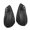 Black, variant on Upgrades Hand Guards Set Aluminum Motorcycle Hand Guards Motorcycle Handguards Pair for Street Road Glides & Road