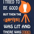 thumbnail image 3 of CafePress - I Tried To Be Good But Then The Campfire W T Shirt - Men's Classic Graphic Cotton T-Shirt, 3 of 4