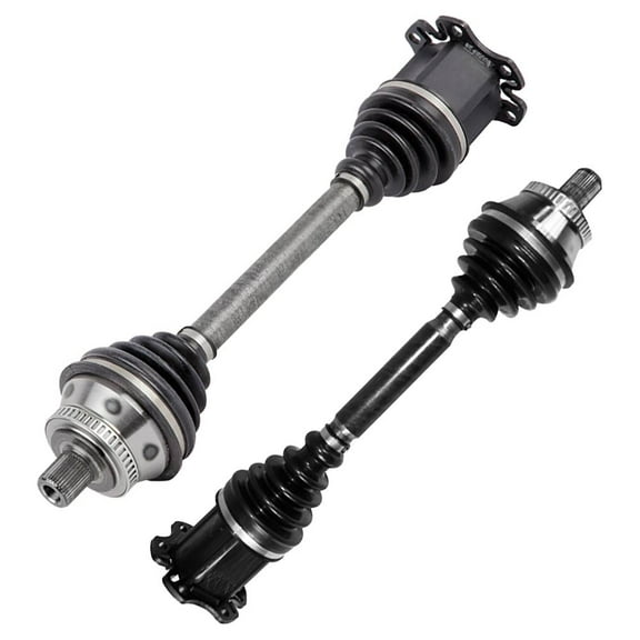 For Audi A6 Quattro A6 S6 RS6 Pair Front CV Axle Shaft - BuyAutoParts