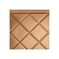 thumbnail image 4 of FASÄDE Quilted Decorative Vinyl Backsplash Panel in Polished Copper (6X6 Inch Sample), 4 of 6