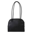 thumbnail image 2 of Bolso de viaje y compras para mujer, elegante, de color negro, con doble correa para debajo del brazo, 2 of 8
