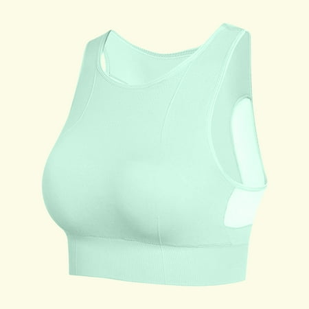 

Tawop Smart And Sexy Bras For Women Sport Women S Rimless Stretch Green 4