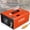 02-Built-in Power, variant on PCP Air Compressor, 4500 PSI / 30 MPa, Dual Power (12V DC & 110V/220V AC), Retractable Handle, Water/Oil-Free for Paintball, PCP Rifle, and HPA Tanks, Manual Stop, 250W (Orange)