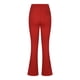 thumbnail image 4 of Karight Women's Fashion Casual Temperament Solid Color Knitted Pull Slim Flare Trousers, 4 of 4