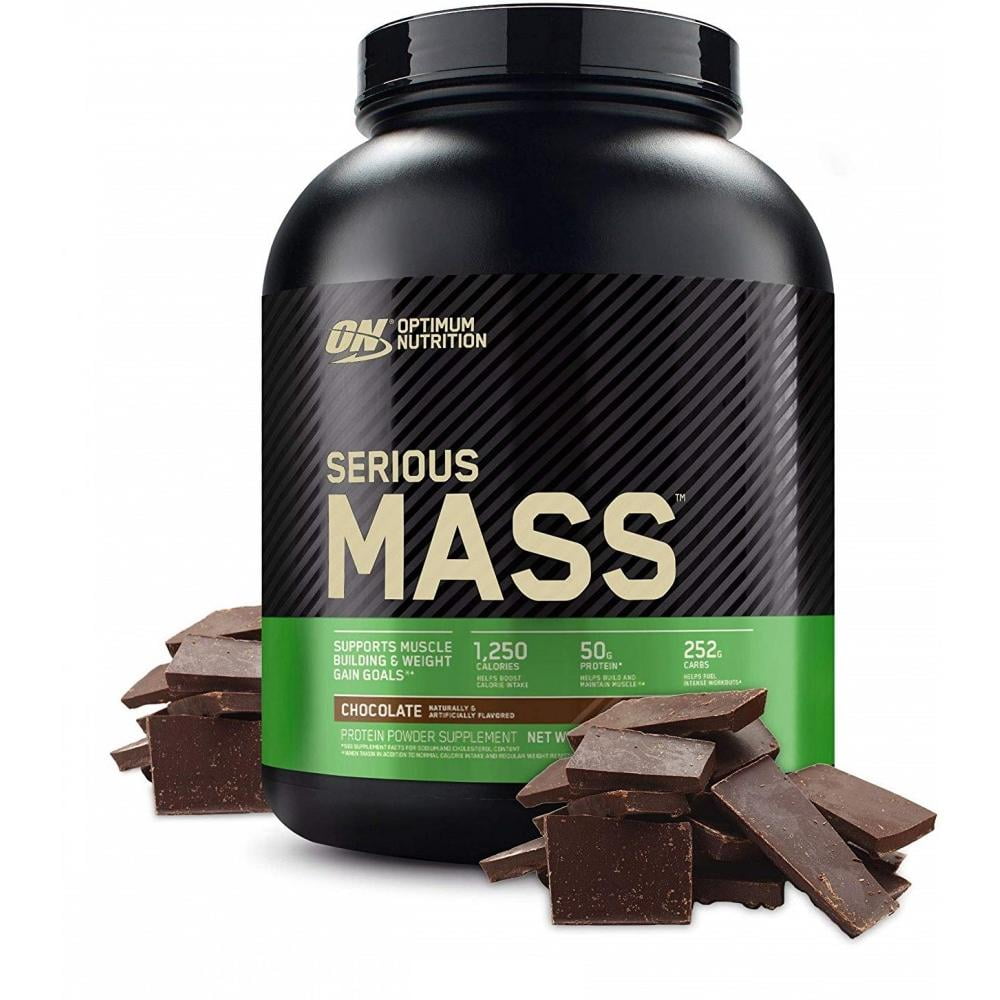 optimum-nutrition-serious-mass-protein-powder-chocolate-50g-protein-6-lb-walmart