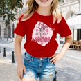 thumbnail image 2 of TZEWGL Cute Shirt For Kid Bouquet Cute Printed Solid Color Short Sleeve Clothes For Kids size 12-18M, 2 of 4