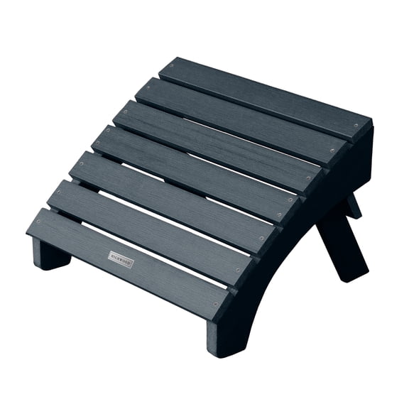 Highwood Folding Adirondack Ottoman - Outdoor, Eco-friendly, Synthetic Wood