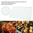 thumbnail image 4 of YWIYIUD 1PC 17.71x11.81inch Durable Wire Mesh Outdoor Barbecue Rack Cooking Replacement Net Barbecue Mesh Mat for Outdoor Barbeque Oven and Dishwasher Suitable for Home and Camping, 4 of 7