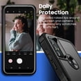 thumbnail image 6 of for Moto G Power 2022 Case, Moto G Play 2023 Case, [Shockproof] Military Grade Proof Protection [Dropproof] Rugged Protective Heavy Duty Phone Case Cover for Moto G Play 2023 (Black), 6 of 8