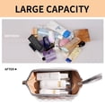 thumbnail image 4 of Bolsa organizadora de viaje grande Abiudeng, impermeable, plateada, 4 of 6