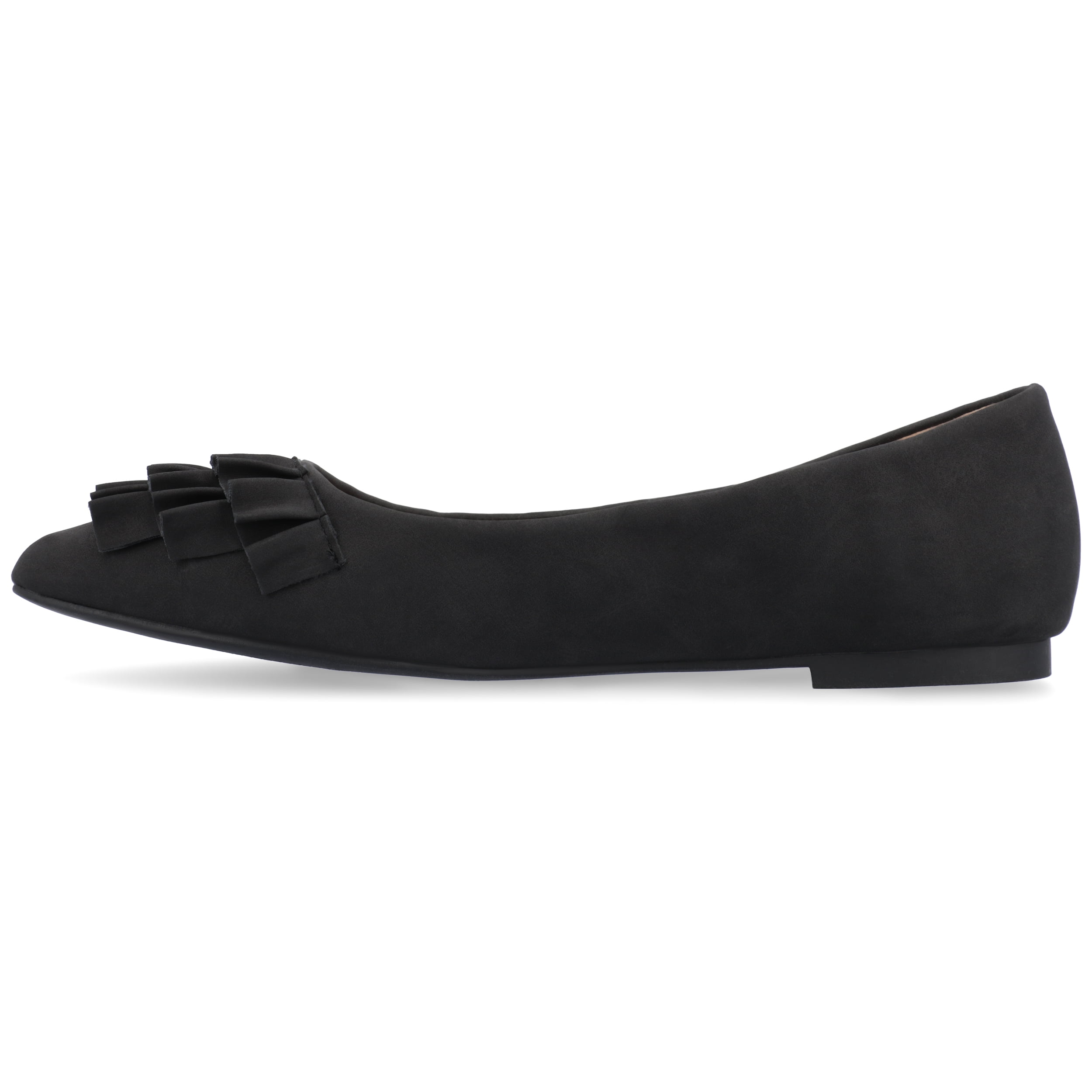 Journee Womens Judy Slip On Pointed Toe Ballet Flats, Widths Available